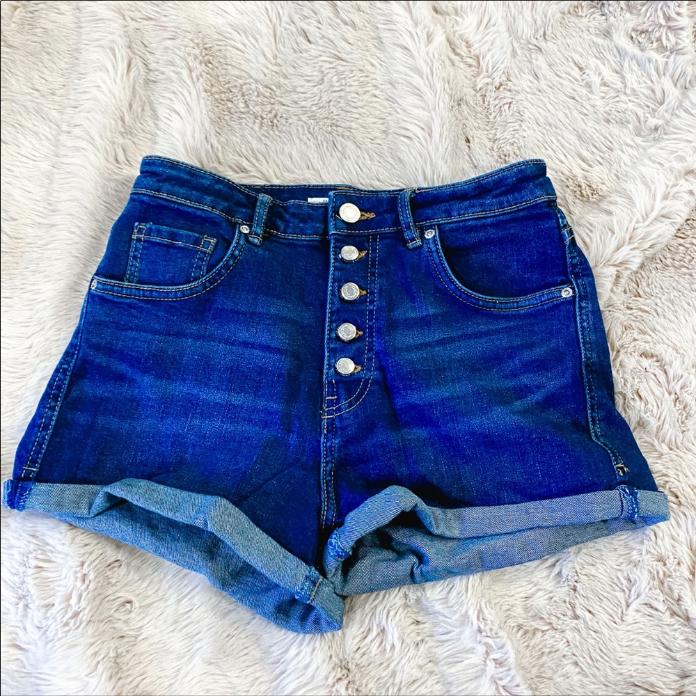 Zara high waisted shorts